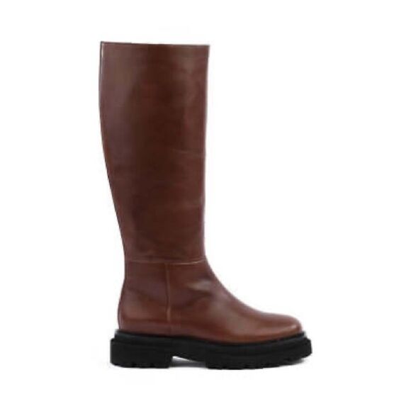 NWT- Seychelles Meet Me Halfway Knee High Riding Boot in Brown Size 6.5 - Picture 2 of 8